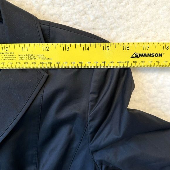 Ann Taylor Women’s Two Button Blazer Jacket Black Size 0 Business Career Capsule - Picture 3 of 7